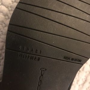 Stuart Weitzman Black Anklet Boots